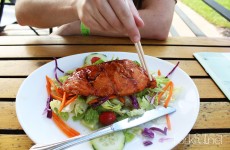 Salmon Teriyaki Salad
