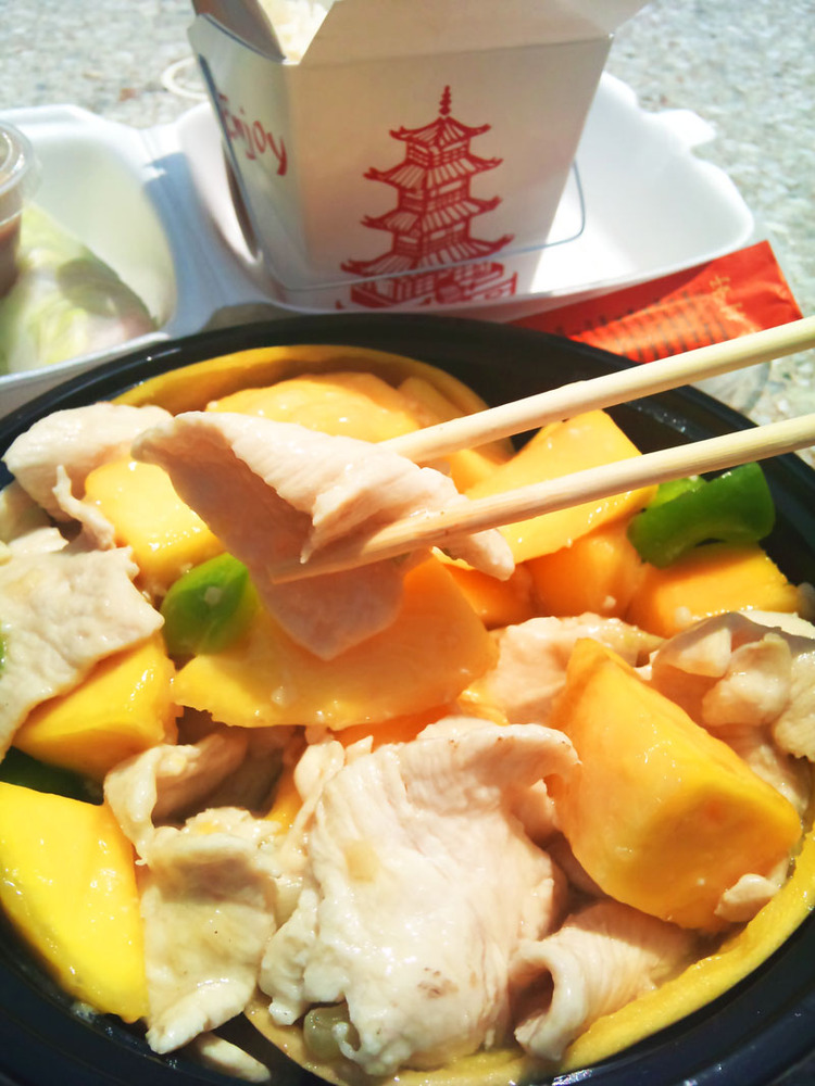 Chicken with Mango