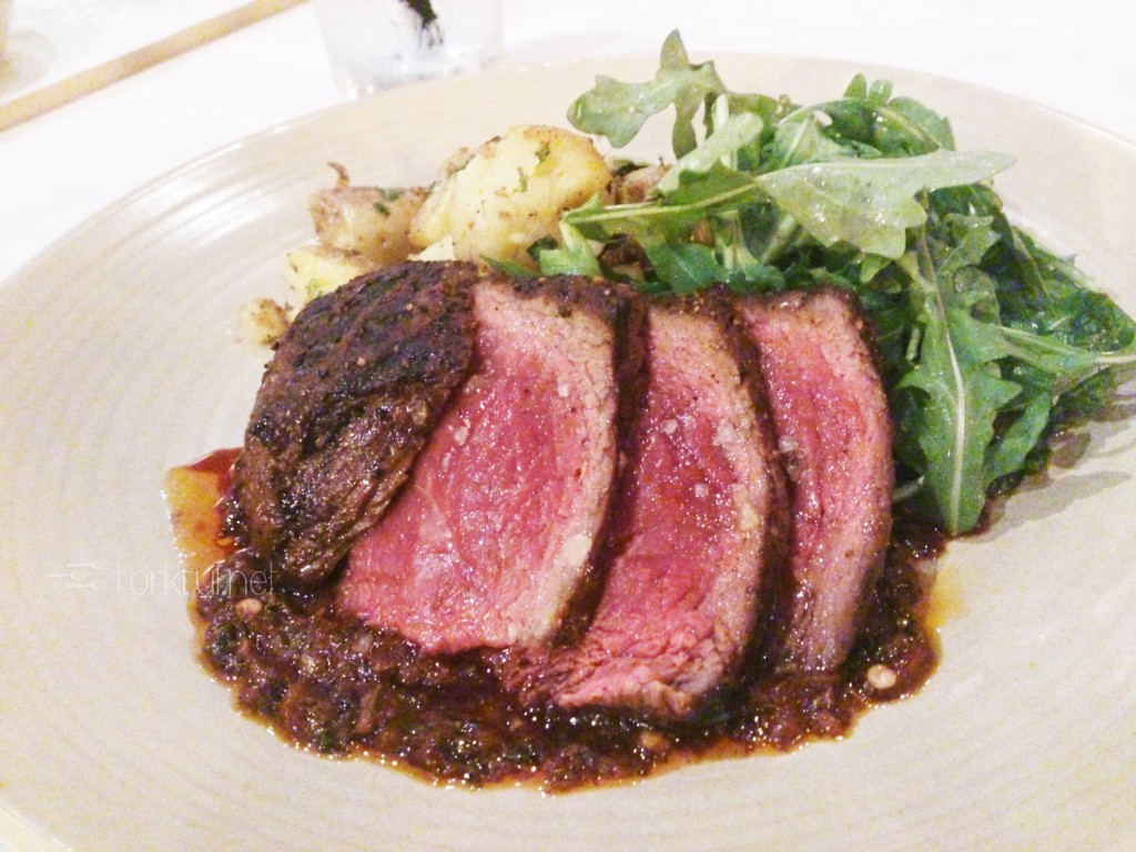The Crooked Spoon - Cocoa Rubbed Grass-fed Culotte Steak