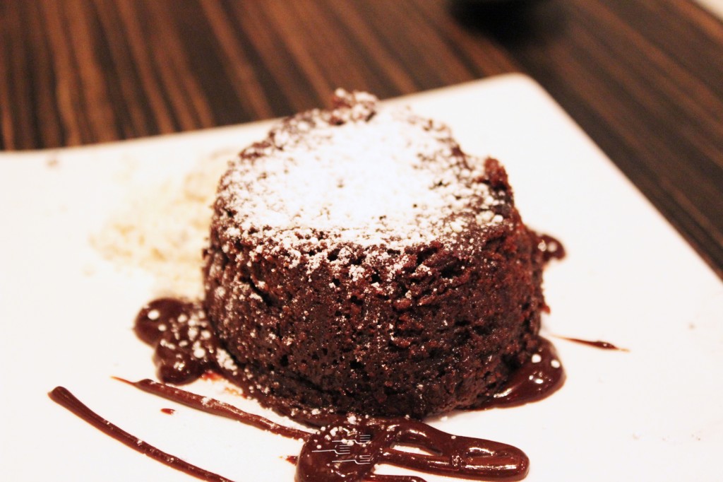 PMS Peanut Butter Chocolate Lava Cake